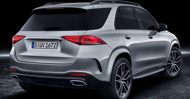 2020 Mercedes Benz GLE rear profile