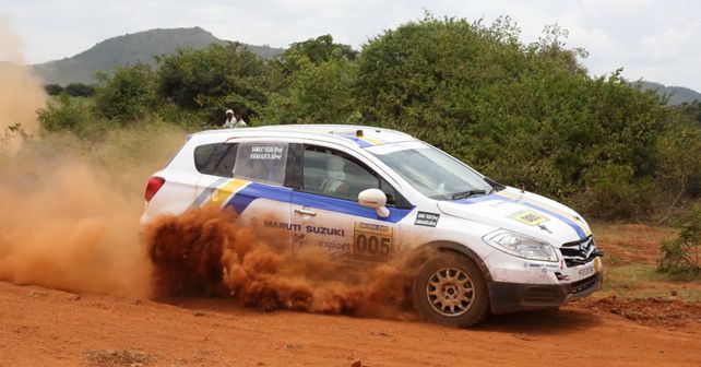 Samrat Yadav and Karan Aukta in their S-Cross