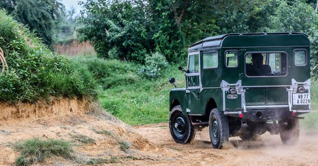 Land Rover Series Rear View