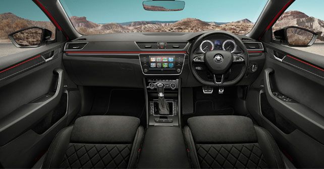 SKODA SUPERB SPORTLINE INTRIOR