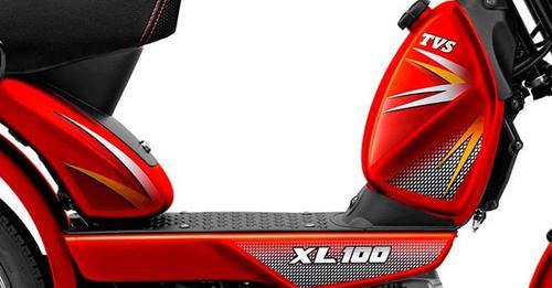 TVS XL 100 Comfort image long seat 2