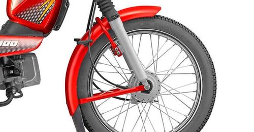 TVS XL 100 Comfort image long seat 8