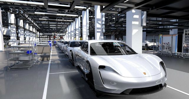 POrsche Taycan Production Flexi Line M POrsche Taycan Production Flexi Line M