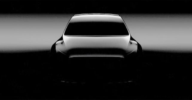 Teaser Image Of The Model Y