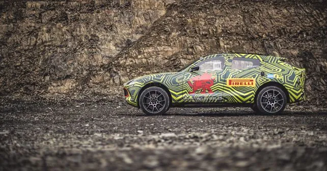 Aston Martin DBX side profile