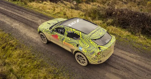 Aston Martin DBX top view