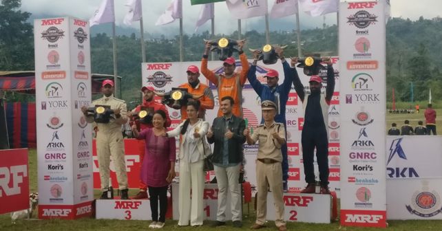 Prize Ceremony Rally Of Arunachal 2018