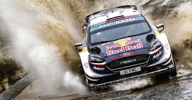 WRC Rally Of GB Wales Sebastien Ogier 1 