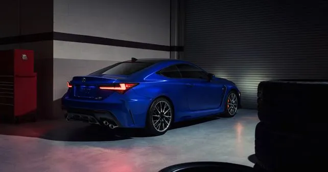 2020 Lexus RC F Rear