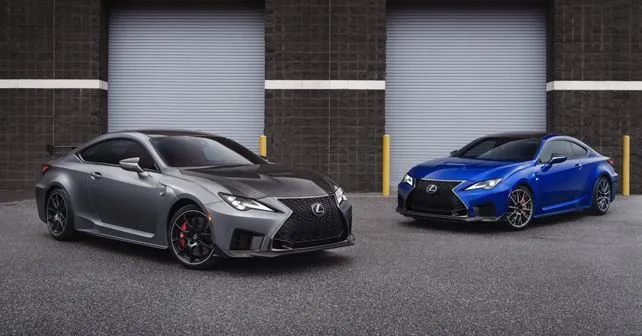 2020 Lexus RC F And RC F Track Edition 2020 Lexus RC F And RC F Track Edition
