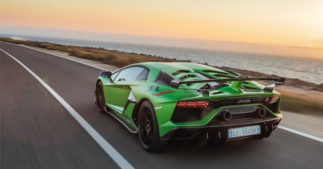 Lamborghini Aventador SVJ 2019 Rear Dynamic