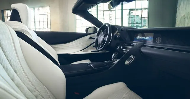 Lexus LC Convertible Concept Interior