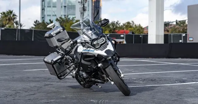 BMW R 1200 GS autonomous bike CES 2019