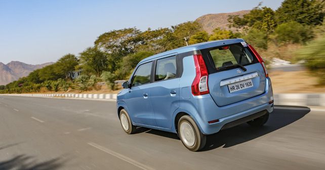 2019 Maruti Suzuki WagonR Rear Three Quarter Dynamic