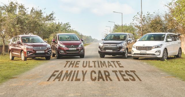 Maruti Suzuki Ertiga Mahindra Marazzo Toyota Innova Crysta Kia Carnival1
