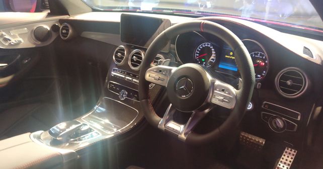 2019 Mercedes AMG C43 Coupe Dash Layout