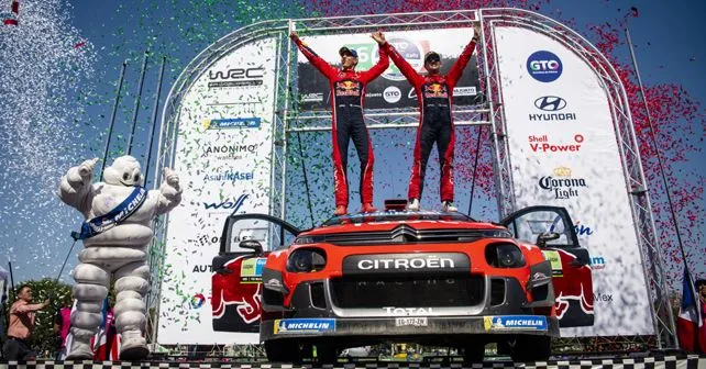 2019 WRC Rally Mexico Ogier And Ingrassia