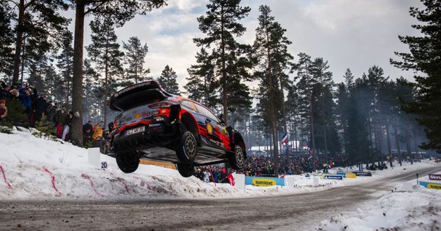 2019 WRC Rally Sweden Hyundai