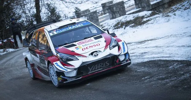 2019 WRC Rallye Monte Carlo Toyota Gazoo