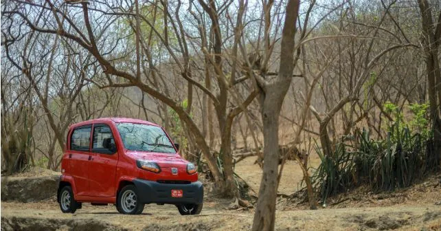 Bajaj Qute Side Profile Bajaj Qute Side Profile
