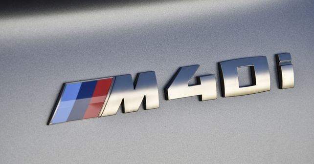 2019 BMW Z4 M40i Badging