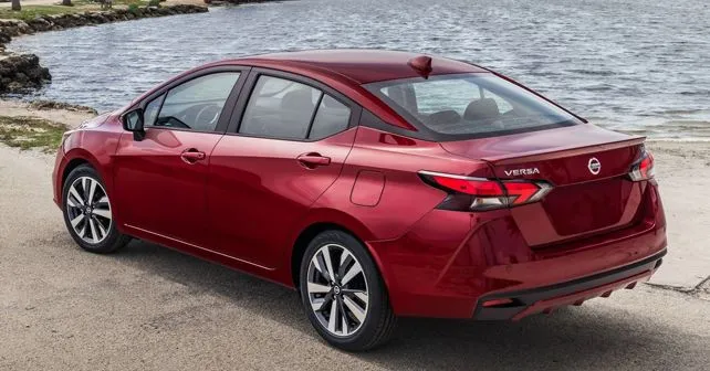 2020 Nissan Sunny Rear Angle