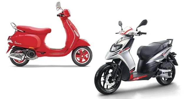 Piaggio Aprilia And Vespa