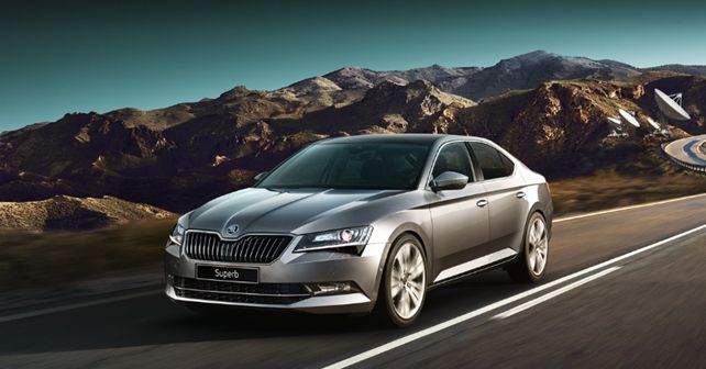 Skoda Superb Front Quarter Dynamic
