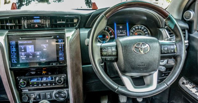 Toyota Fortuner interior