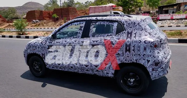 New Renault Kwid Spy Pic