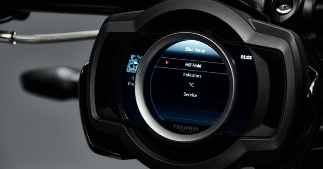 2019 Triumph Rocket 3 TFC TFT Hill Hold Control