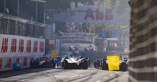 Robin Frijns crash brought out a Full Course Yellow in the 2019 Swiss EPrix