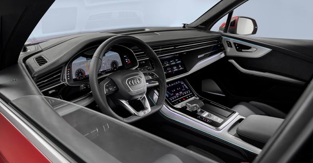 2019 Audi Q7 Dashboard layout