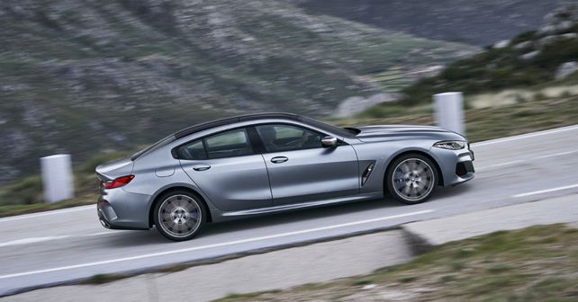 BMW 8 Series Gran Coupe Side View Motion