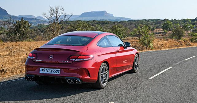 Mercedes-AMG C43 Coupe Rear View