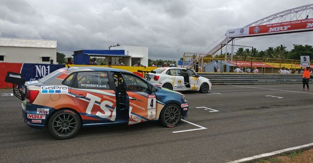 MRF INCRC 2019 Round 1 Ameo Class Race 1  Grid Saurav Bandyopadhyay