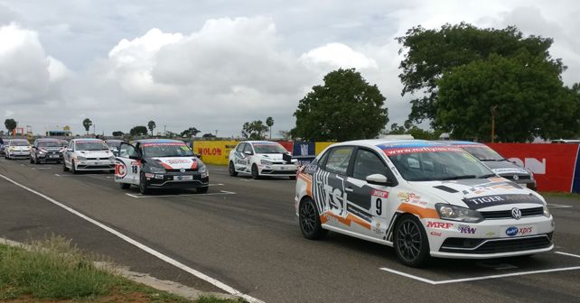 MRF INCRC 2019 Round 1 Ameo Class Race 1  Grid