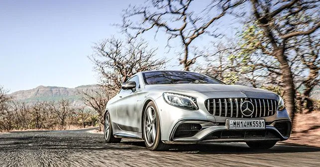 Mercedes AMG S63 Coupe Front Low Angle
