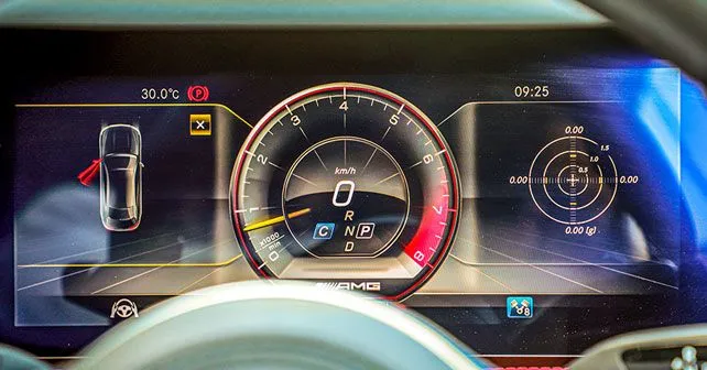 Mercedes-AMG S63 Coupe Instrument Cluster