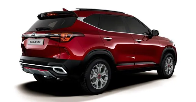 Kia Seltos Rear Quarter
