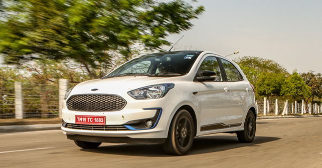 Ford Figo Blu Front Three Quarter