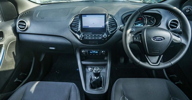 ford figo blu interior