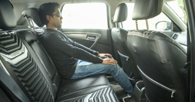 Maruti Suzuki Vitara Brezza Rear Seat Space