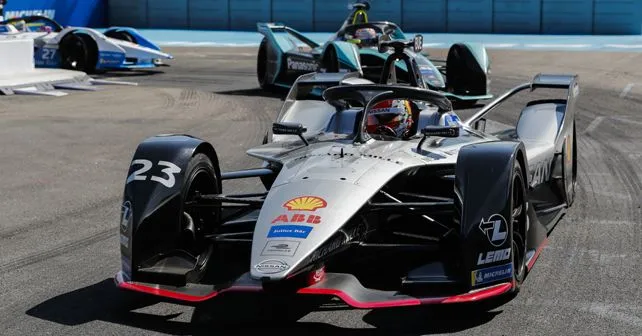 NYC EPrix Round 1 Sebastien Buemi Nissan e dams