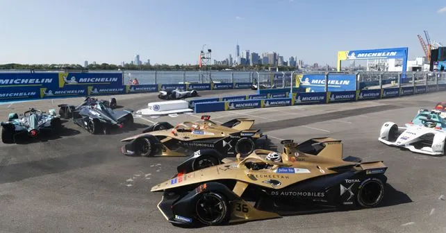 NYC EPrix Round 1 DS Techeetah drivers