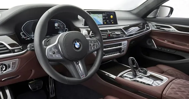 BMW 745Le Interior