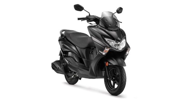 Suzuki Burgman Street Matte Black Colour Launched India M