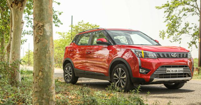 Mahindra Xuv300 Front Three Quarter Low Angle