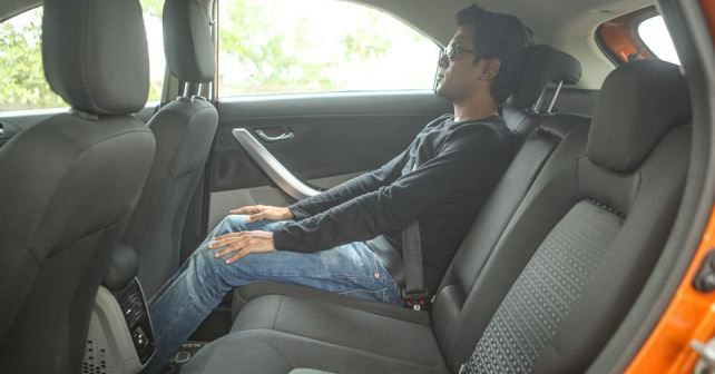Tata Nexon Rear Seat Space