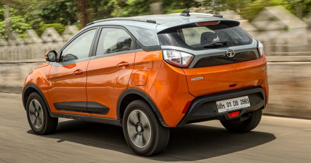 Tata Nexon Rear Three Quarter